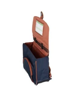 Cartable 35 Cm Tann's Axel Kaki/Bleu -Scolaires Fournitures Magasin cartable 35 cm tann s axel kaki bleu 2