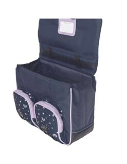 Cartable 35 Cm - 2 Boucles Tann's Les Fantaisies Giulia Multicolore -Scolaires Fournitures Magasin cartable 35 cm tann s les fantaisies giulia multicolore 2