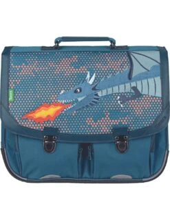 Cartable Tann's 38 Cm Lenny Dragon Bleu