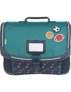 Cartable Tann's Alexandre Vert Sport 38 Cm