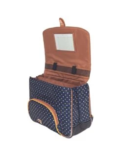 Cartable 38 Cm Tann's Les Fantaisies Faustine Bleu/ Moutarde -Scolaires Fournitures Magasin cartable 38 cm tann s les fantaisies faustine bleu moutarde 2