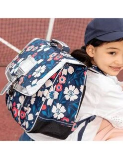 Cartable Tann's Floriane 38 Cm 2024/2025 -Scolaires Fournitures Magasin cartable 38 cm tann s les fantaisies floriane multicolore 2