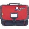 Cartable Tann's Noé Rouge/Bleu 38 Cm -Scolaires Fournitures Magasin cartable 38 cm tann s les signatures noe rouge bleu