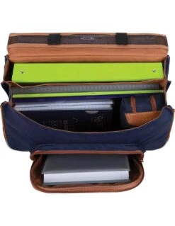 Cartable Tann's Noé Rouge/Bleu 38 Cm -Scolaires Fournitures Magasin cartable 38 cm tann s les signatures noe rouge bleu 5