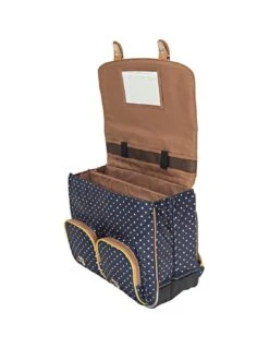 Cartable 41 Cm Tann's Les Fantaisies Faustine Bleu/ Moutarde 8 Cartable 41 Cm Tann's Les Fantaisies Faustine Bleu/ Moutarde -Scolaires Fournitures Magasin cartable 41 cm tann s les fantaisies faustine bleu moutarde 2