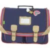 Cartable 41 Cm Tann's Les Fantaisies Leïla Bleu Marine -Scolaires Fournitures Magasin cartable 41 cm tann s les fantaisies leila bleu marine