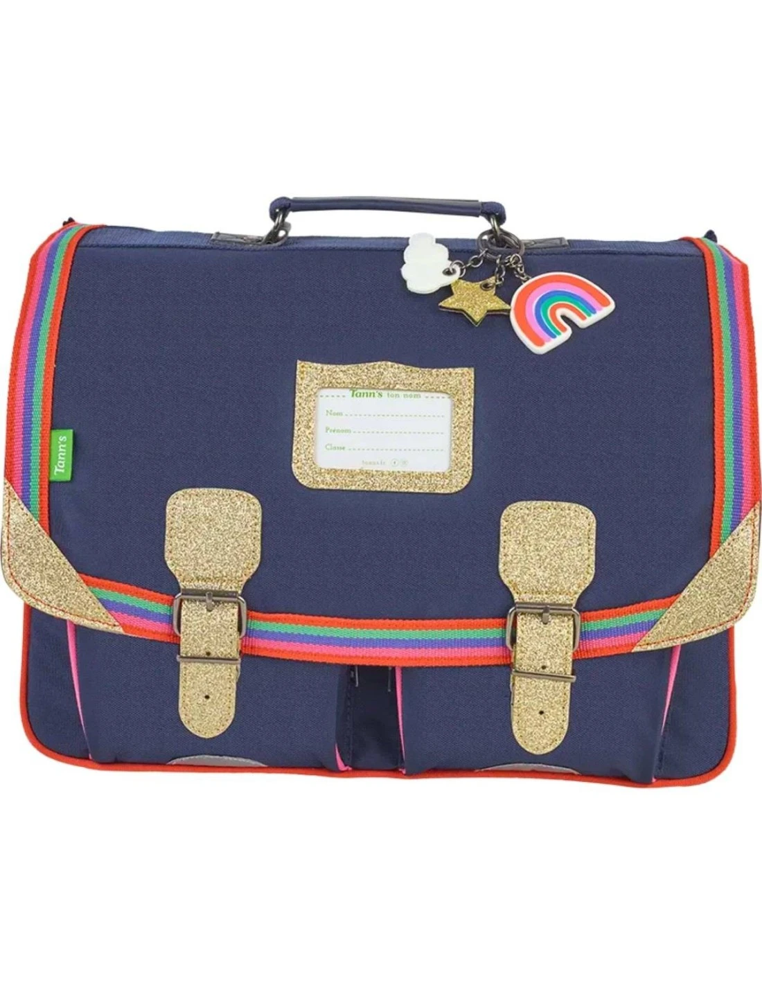 Cartable 41 Cm Tann's Les Fantaisies Leïla Bleu Marine 3 Cartable 41 Cm Tann's Les Fantaisies Leïla Bleu Marine