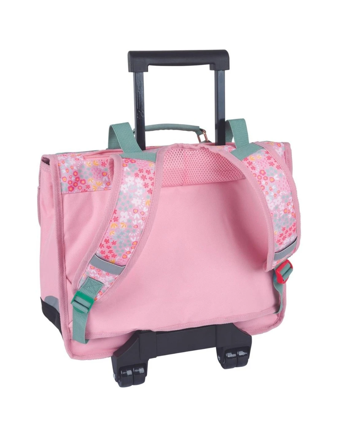 Cartable à Roulette Kickers Premium Rose 38 Cm 4 Cartable à Roulette Kickers Premium Rose 38 Cm – Image 2