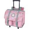 Cartable à Roulette Kickers Premium Rose 38 Cm