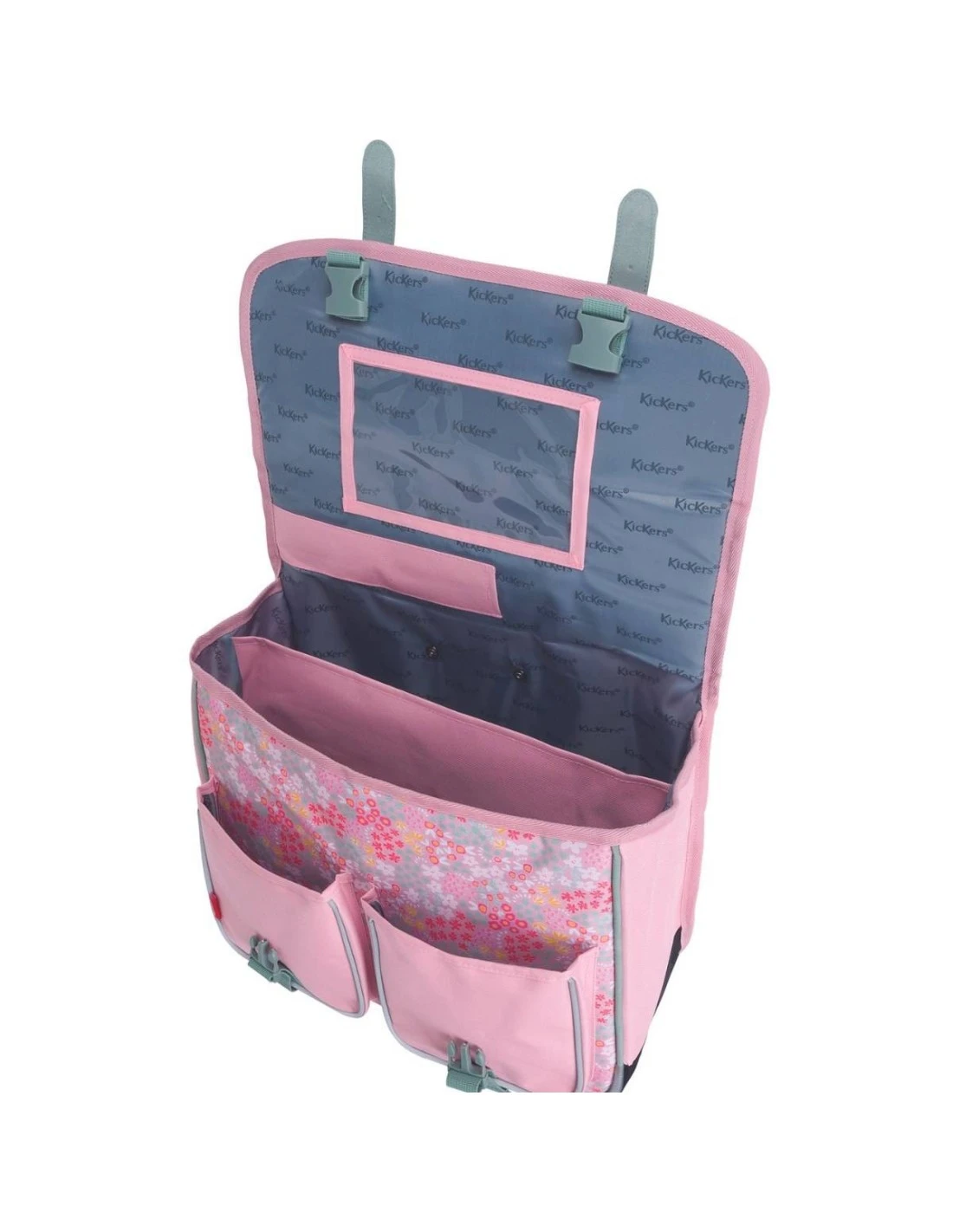 Cartable à Roulette Kickers Premium Rose 38 Cm 6 Cartable à Roulette Kickers Premium Rose 38 Cm – Image 4