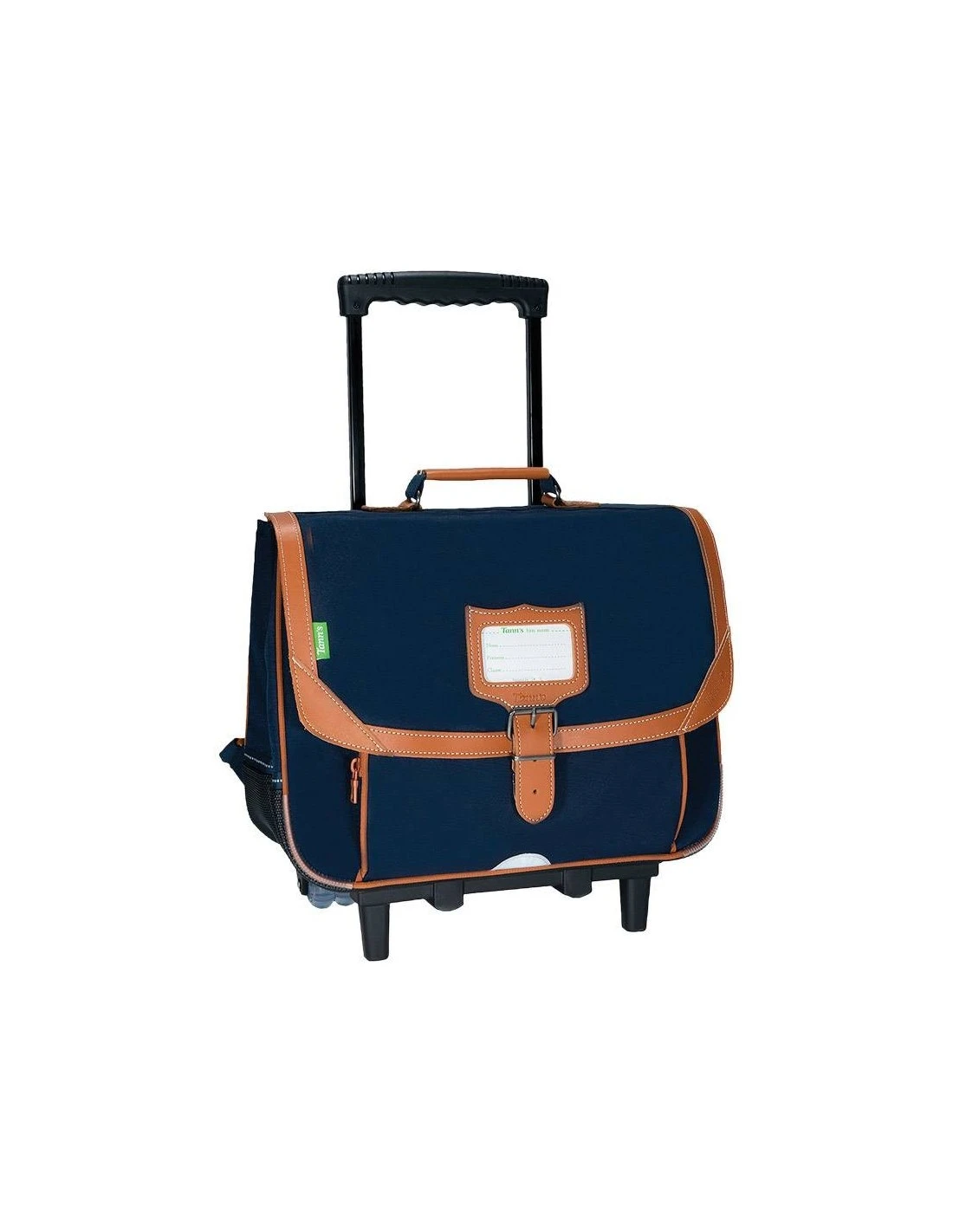 Cartable à Roulette Tann's 38 Cm Camille Bleu Uni 4 Cartable à Roulette Tann's 38 Cm Camille Bleu Uni – Image 2