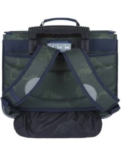 Cartable à Roulettes 38 Cm Tann's Timothée Kaki -Scolaires Fournitures Magasin cartable a roulettes 38 cm tann s timothee kaki 2