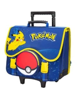 Cartable à Roulettes Pokemon Pikachu Pokéball 41 Cm -Scolaires Fournitures Magasin cartable a roulettes pokemon pikachu pokeball 41 1