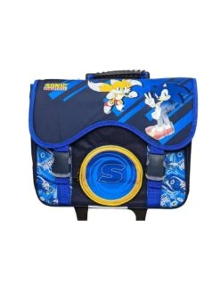 Cartable à Roulettes Sonic Premium 41 Cm 2 Compartiments 14 Cartable à Roulettes Sonic Premium 41 Cm 2 Compartiments -Scolaires Fournitures Magasin cartable a roulettes sonic hedgehog 2