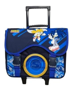 Cartable à Roulettes Sonic Premium 41 Cm 2 Compartiments