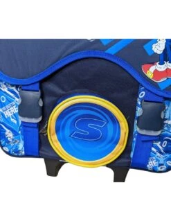 Cartable à Roulettes Sonic Premium 41 Cm 2 Compartiments 17 Cartable à Roulettes Sonic Premium 41 Cm 2 Compartiments -Scolaires Fournitures Magasin cartable a roulettes sonic hedgehog 5