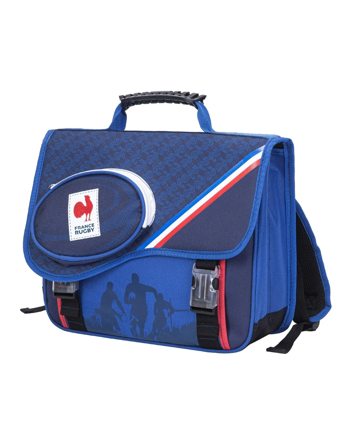 Cartable FEDERATION FRANÇAISE DE RUGBY Marine 38cm 5 Cartable FEDERATION FRANÇAISE DE RUGBY Marine 38cm – Image 3