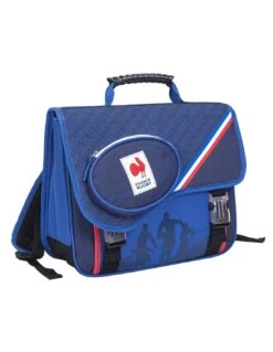 Cartable FEDERATION FRANÇAISE DE RUGBY Marine 38cm