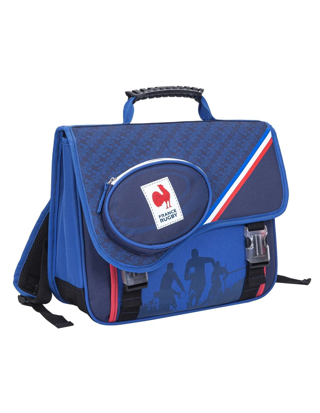 Cartable FEDERATION FRANÇAISE DE RUGBY Marine 38cm 3 Cartable FEDERATION FRANÇAISE DE RUGBY Marine 38cm