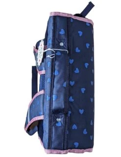 Cartable Milky Kiss Heart Bleu Marine 38cm -Scolaires Fournitures Magasin cartable fille milky kiss ballerina 4