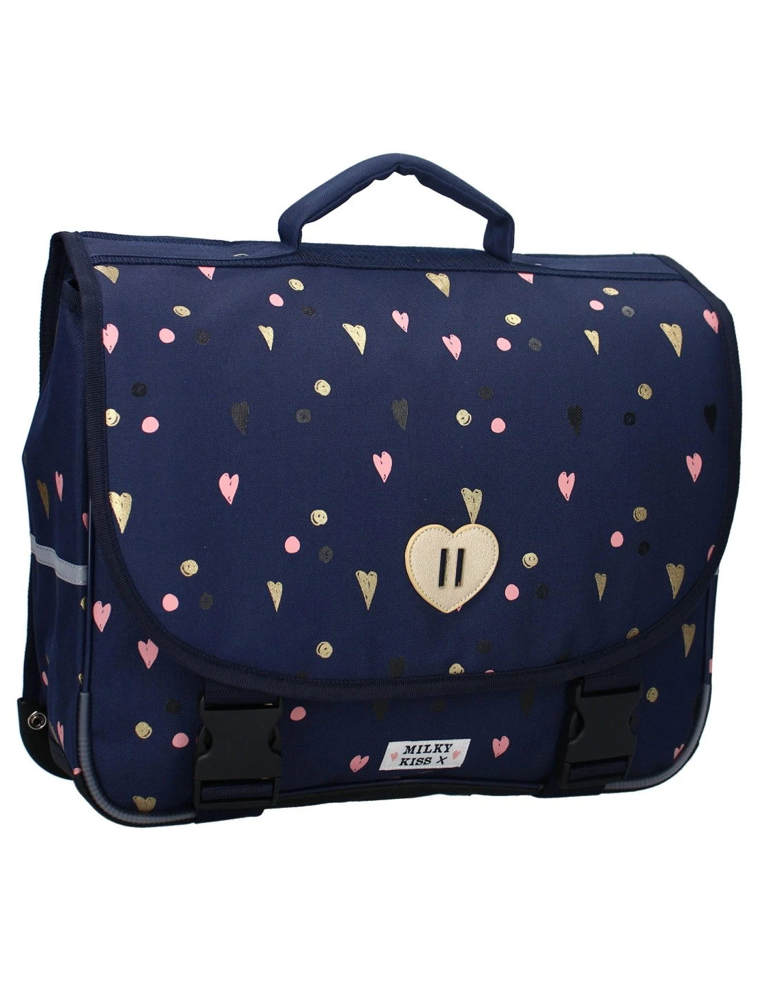 Cartable Milky Kiss Coeur Confetti Love 38 Cm 3 Cartable Milky Kiss Coeur Confetti Love 38 Cm