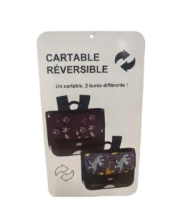 Cartable OXBOW Joakim Réversible 38 Cm 2 Compartiments -Scolaires Fournitures Magasin cartable oxbow joakim reversible 38 cm 2 compartiments 2