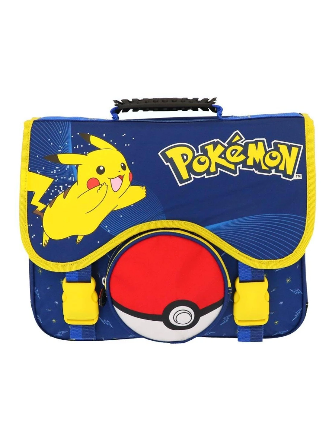 POKEMON Cartable Pokémon Pikachu Pokéball 38 Cm 4 POKEMON Cartable Pokémon Pikachu Pokéball 38 Cm – Image 2