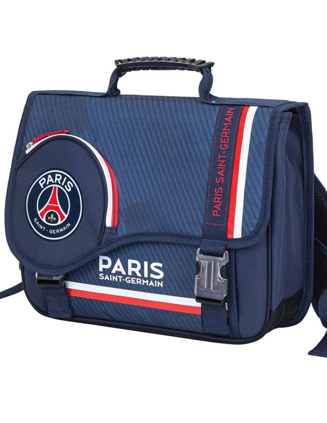 Cartable PSG Paris Saint Germain Bleu 38 Cm 2 Compartiments 4 Cartable PSG Paris Saint Germain Bleu 38 Cm 2 Compartiments – Image 2