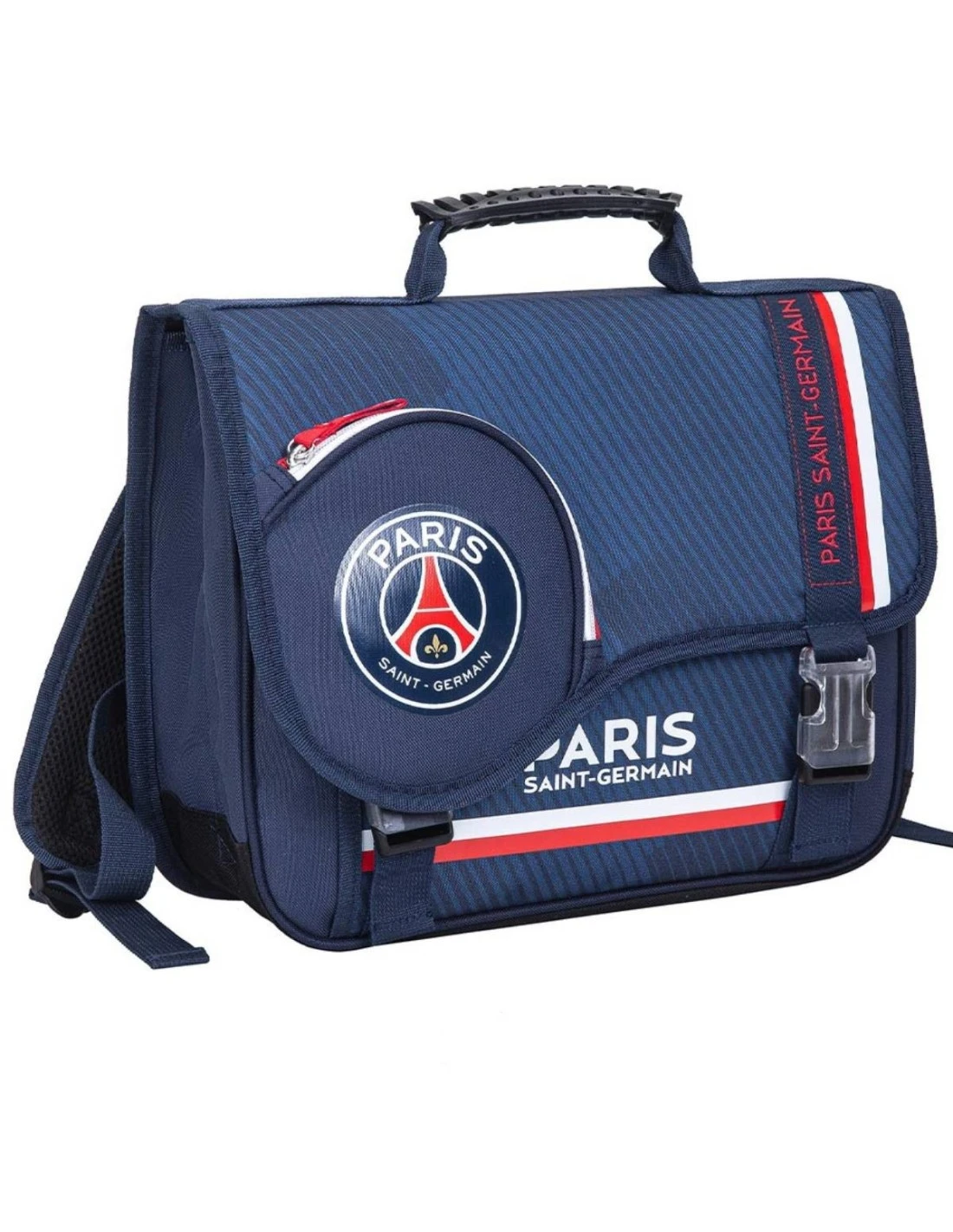 Cartable PSG Paris Saint Germain Bleu 38 Cm 2 Compartiments 5 Cartable PSG Paris Saint Germain Bleu 38 Cm 2 Compartiments – Image 3