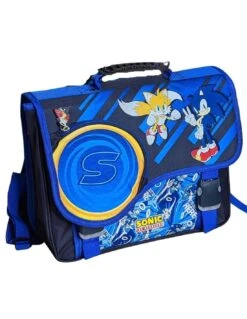 Cartable Sonic 38 Cm 2 Compartiments -Scolaires Fournitures Magasin cartable sonic 38 cm 2 compartiments 1