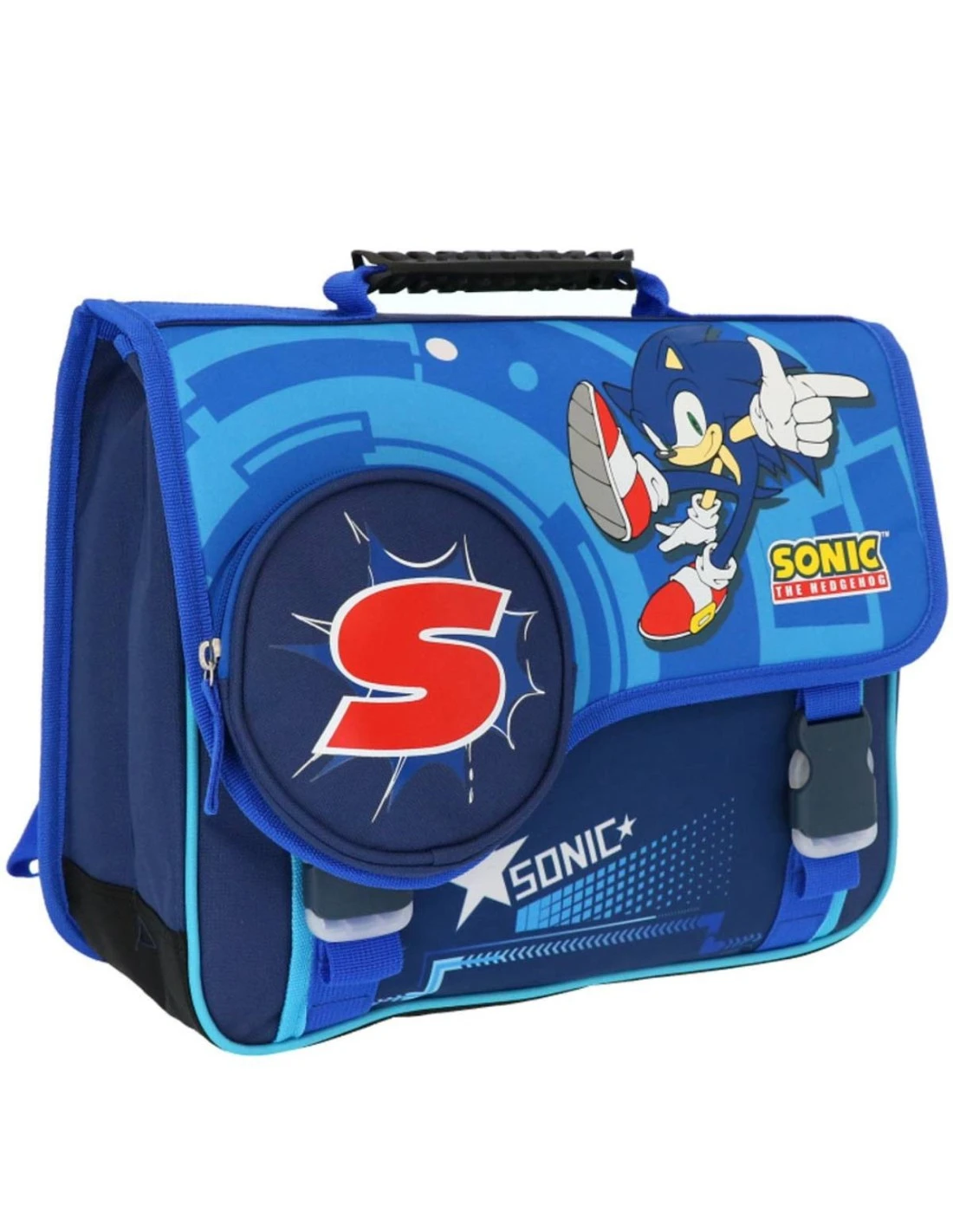 Cartable Sonic Boom 38 Cm 2 Compartiments 3 Cartable Sonic Boom 38 Cm 2 Compartiments