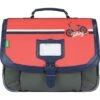Cartable Tann's Anatole Orange/Kaki Biking 35 Cm