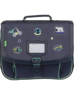 Cartable Tann's Anthony Bleu Marine 35 Cm