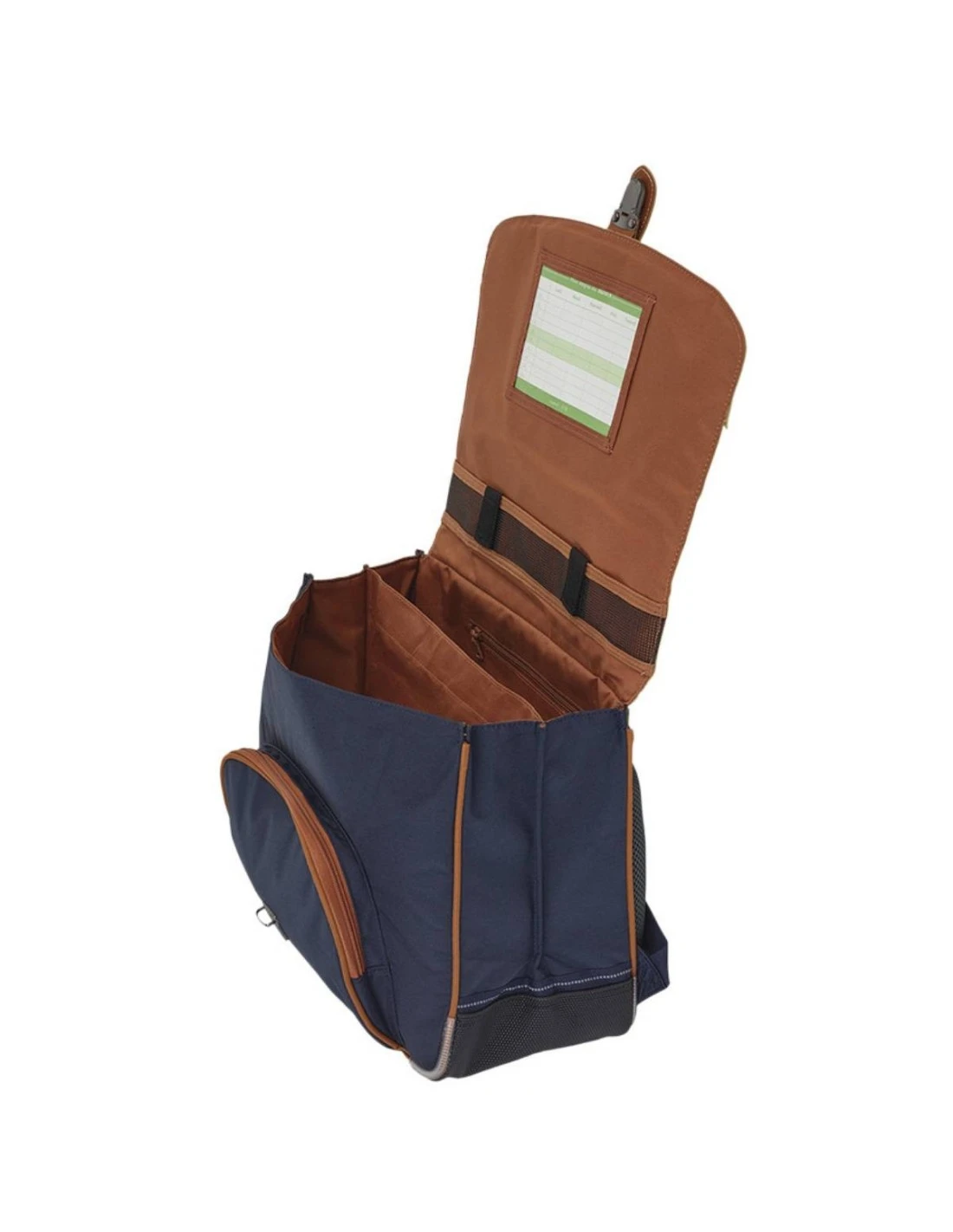 Cartable Tann's Axel Kaki/Marine 38 Cm 5 Cartable Tann's Axel Kaki/Marine 38 Cm – Image 3