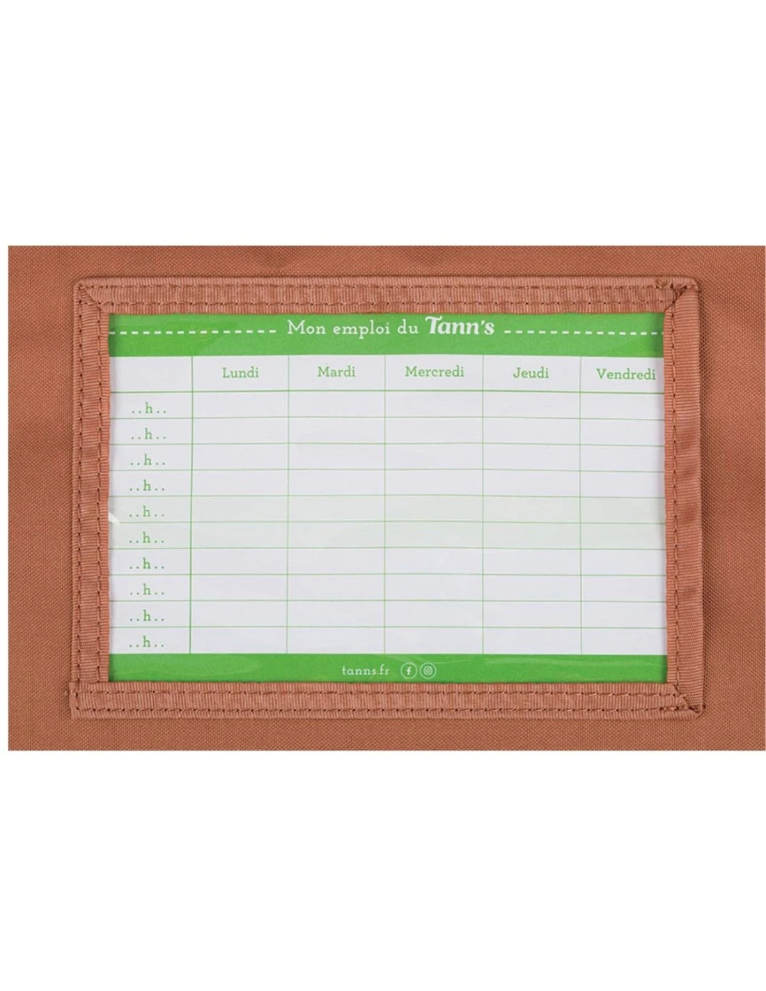 Cartable Tann's Axel Kaki/Marine 38 Cm 6 Cartable Tann's Axel Kaki/Marine 38 Cm – Image 4