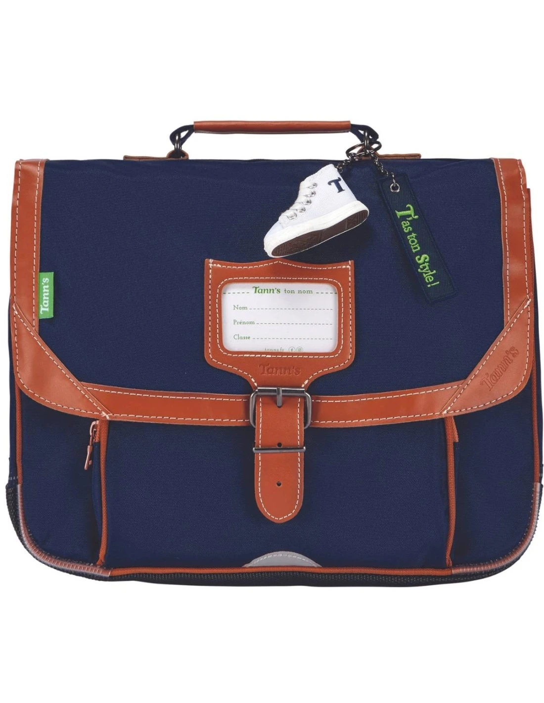 Cartable Tann's Camille Marine 35 Cm 3 Cartable Tann's Camille Marine 35 Cm