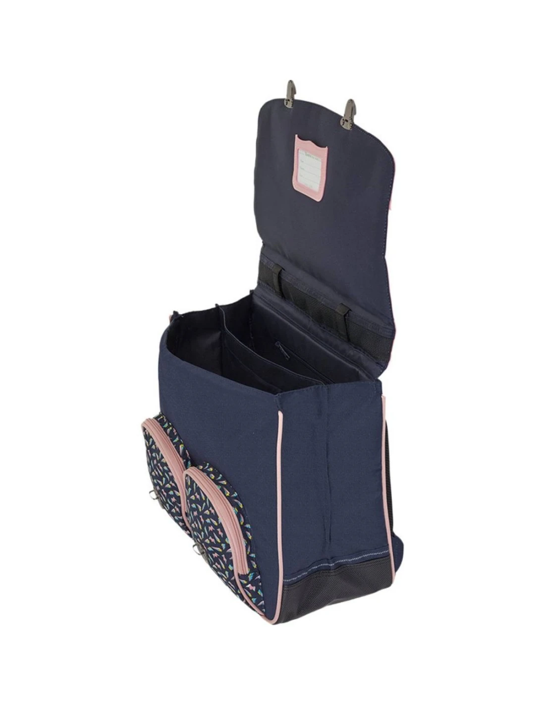 Cartable Tann's Léa Bleu 38 Cm 5 Cartable Tann's Léa Bleu 38 Cm – Image 3