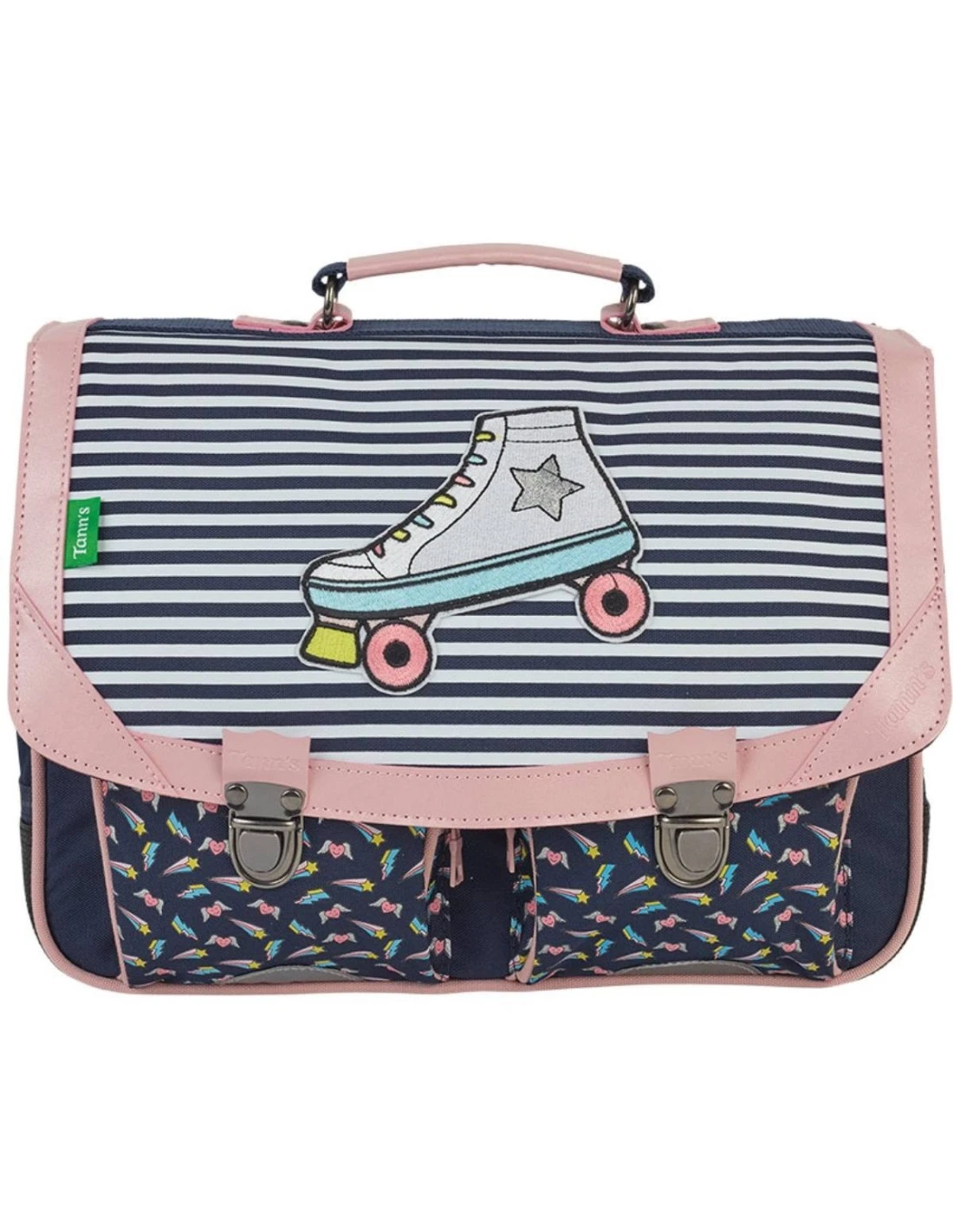 Cartable Tann's Léa Bleu 38 Cm 3 Cartable Tann's Léa Bleu 38 Cm