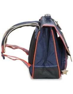 Cartable Tann's Leila Marine 38 Cm -Scolaires Fournitures Magasin cartable tann s leila marine 38 2