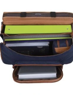 Cartable Tann's Leila Marine 38 Cm -Scolaires Fournitures Magasin cartable tann s leila marine 38 5