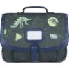 Cartable Tann's Les Fantaisies Timothée Kaki Dino 35 Cm -Scolaires Fournitures Magasin cartable tann s les fantaisies timothee kaki dino 35 cm