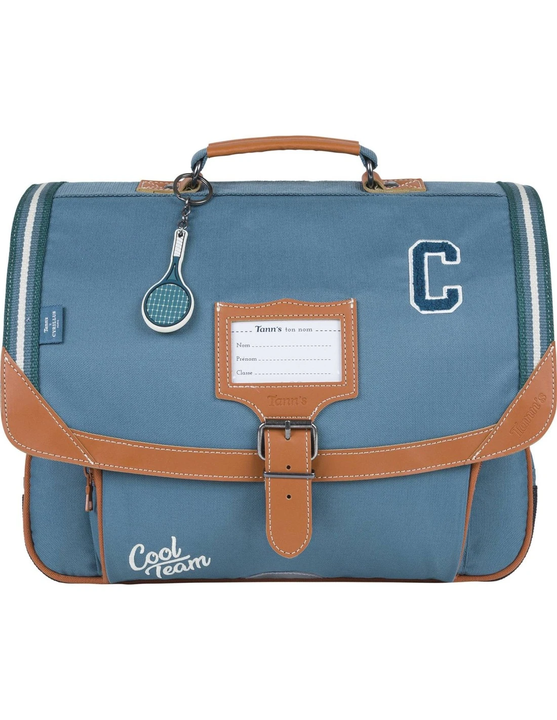 Cartable Tann's Cyrillus Côme Vert Canard 38 Cm 3 Cartable Tann's Cyrillus Côme Vert Canard 38 Cm