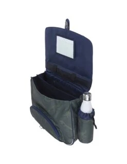 Cartable Timothée Kaki Dino 38 Cm Avec Poche Gourde Tann's 13 Cartable Timothée Kaki Dino 38 Cm Avec Poche Gourde Tann's -Scolaires Fournitures Magasin cartable timothee kaki dino 38 cm avec poche gourde tann s 4