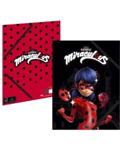 Chemise 3 Rabats Miraculous Ladybug Fermeture Avec élastique