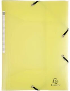 Chemise à élastiques 3 Rabats A4 Pastel Polypro Exacompta 16 Chemise à élastiques 3 Rabats A4 Pastel Polypro Exacompta -Scolaires Fournitures Magasin chemise a elastiques 3 rabats a4 pastel exacompta 3