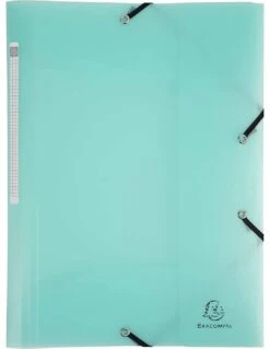 Chemise à élastiques 3 Rabats A4 Pastel Polypro Exacompta 18 Chemise à élastiques 3 Rabats A4 Pastel Polypro Exacompta -Scolaires Fournitures Magasin chemise a elastiques 3 rabats a4 pastel exacompta 5