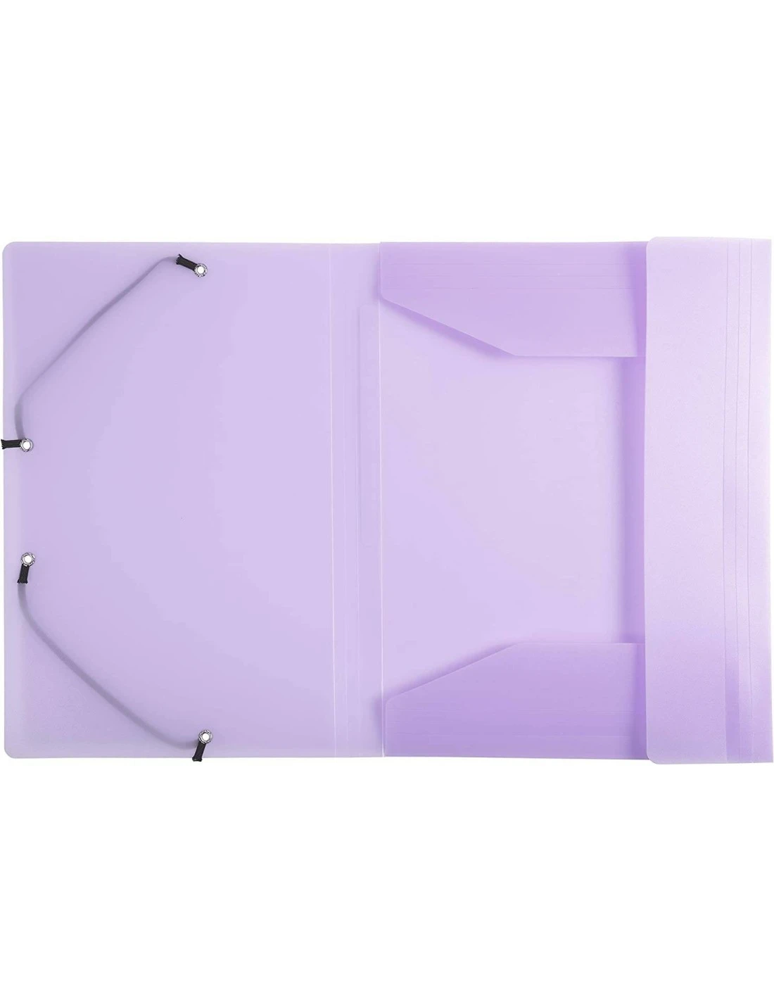 Chemise à élastiques 3 Rabats A4 Pastel Polypro Exacompta 12 Chemise à élastiques 3 Rabats A4 Pastel Polypro Exacompta – Image 10