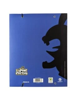 Chemise à Rabat Lapins Crétins A4 Bleu -Scolaires Fournitures Magasin chemise a rabat lapins cretins a4 bleu 2