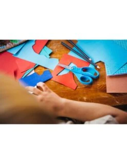 Ciseaux 13 Cm Bleu Fiskars Kids Droitier Et Gaucher 6 Ans+ -Scolaires Fournitures Magasin ciseaux pour enfants 13 cm bleu recycles fiskars 2