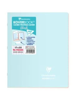 Clairefontaine Cahier Koverbook Blush Pastel - 17x22 Cm - 96 Pages Grands Carreaux 8 Clairefontaine Cahier Koverbook Blush Pastel - 17x22 Cm - 96 Pages Grands Carreaux -Scolaires Fournitures Magasin clairefontaine cahier koverbook blush pastel 17x22 cm 96 pages grands carreaux 2